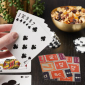 Periodische Elemente Zink-Wissenschaft Spielkarten (In Situ)