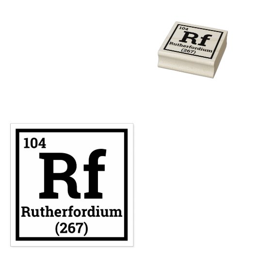 Periodische Elementtabelle anpassen Gummistempel (Stempel)