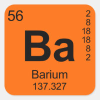 Periodische Elementübersicht (Barium)