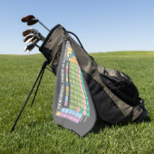 Periodische Elementübersicht Golfhandtuch (Gras)