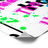 Periodische Elementübersicht Poster (Ecke)