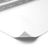 Periodische Elementübersicht Poster (Ecke)