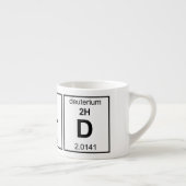 Periodische Nerd-Tabelle Espressotasse (Rechts)