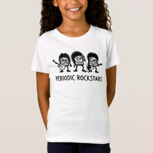 Periodische Rockstars Chemie Humor T-Shirt