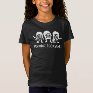 Periodische Rockstars Chemie Humor T-Shirt