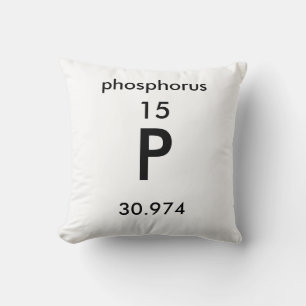 Periodische Tabelle 15 Phosphor Kissen