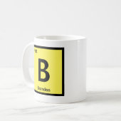 Periodische Tabelle A B C D Kaffeetasse (Vorderseite Links)