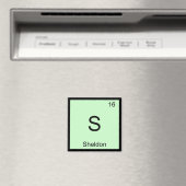 Periodische Tabelle "Chemischer Bestandteil" von S Magnet (In Situ (Geschirrspüler))