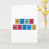 Periodische Tabelle denken Karte (Gelbe Blume)