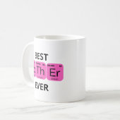 Periodische Tabelle der besten Mutter je Kaffeetasse (Vorderseite Links)