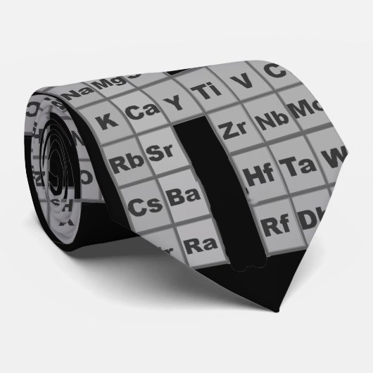 Periodische Tabelle der Element-künstlerischen Krawatte (Gerollt)