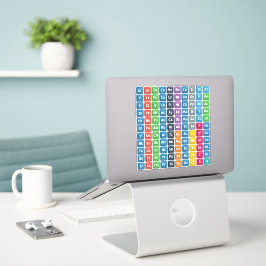 Periodische Tabelle der Elemente 3 Aufkleber