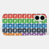 Periodische Tabelle der Elemente 3 Case-Mate iPhone Hülle (Rückseite (Horizontal))