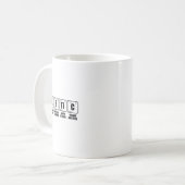 Periodische Tabelle der Elemente a Kaffeetasse (Vorderseite Links)
