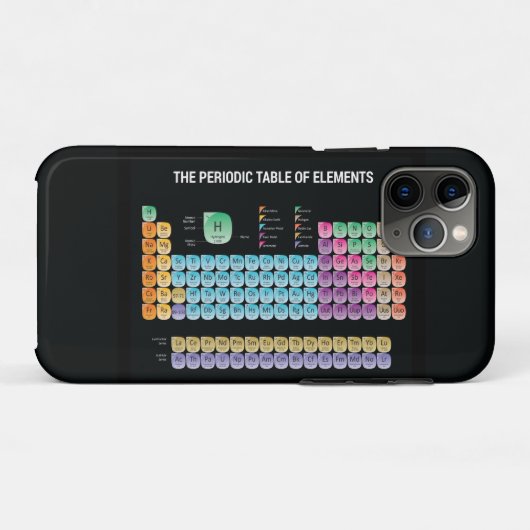 Periodische Tabelle der Elemente Case-Mate iPhone Hülle (Rückseite (Horizontal))