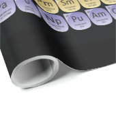 Periodische Tabelle der Elemente Geschenkpapier (Rolleneckpunkt)