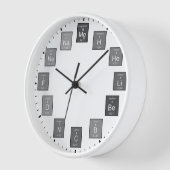 Periodische Tabelle der Elemente Graue Uhr (Winkel)