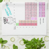 Periodische Tabelle der Elemente Handtuch (Gefaltet)