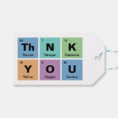 Periodische Tabelle der Elemente Hochzeit Geschenkanhänger (Vorderseite (Horizontal))