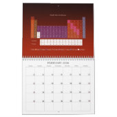 Periodische Tabelle der Elemente Kalender von Janz (Feb 2026)