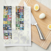 Periodische Tabelle der Elemente Küchentuch (Viertel Falte)