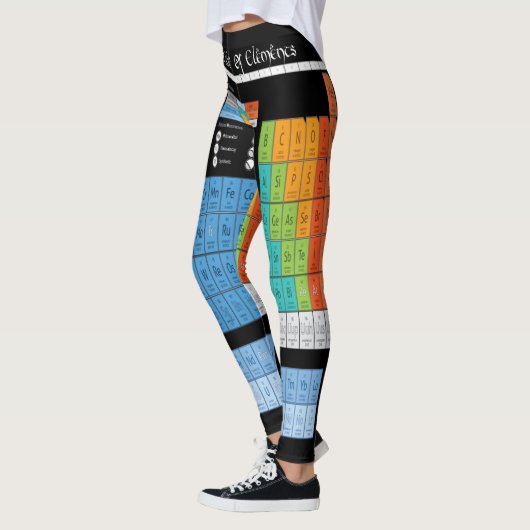 Periodische Tabelle der Elemente Leggings (Links)