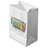 Periodische Tabelle der Elemente - Periodische Anw Mittlere Geschenktüte (Vorderseite Schrägansicht)