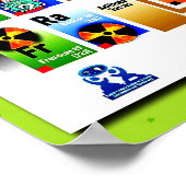 Periodische Tabelle der Elemente Poster (Ecke)