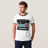 Periodische Tabelle der Elemente T-Shirt (Vorne ganz)