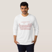 Periodische Tabelle der Elemente T-Shirt (Vorne ganz)