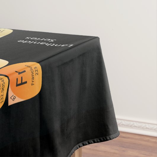 Periodische Tabelle der Elemente Tischdecke (Beispiel)