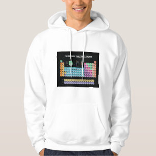 Periodische Tabelle der Elemente werfen Kissen Hoodie