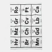 Periodische Tabelle der Käse Küchentuch (Vertikal)