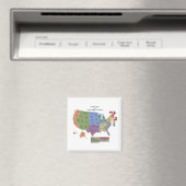 Periodische Tabelle der USA - Magnet (In Situ (Geschirrspüler))