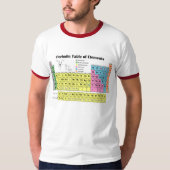 Periodische Tabelle des Element-Wecker-T - Shirt (Vorderseite)