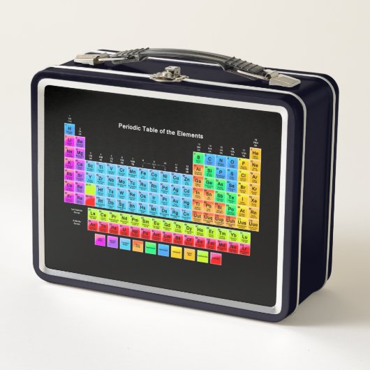 Periodische Tabelle des Elements Lunch Box (Vorderseite)