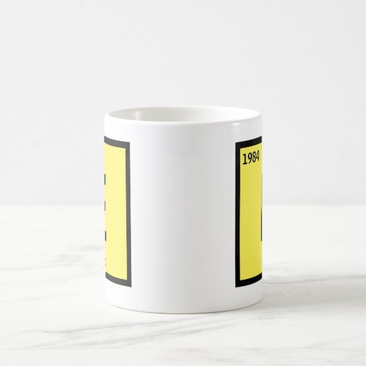 Periodische Tabelle E F G H Kaffeetasse (Mittel)