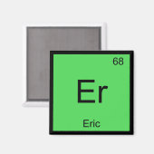 Periodische Tabelle Eric Name Chemistry Element Magnet (Vorderseite/Rückseite)