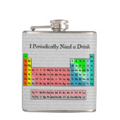 Periodische Tabelle für 2016 Flachmann (Vorderseite)