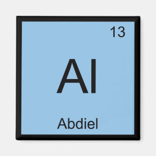 Periodische Tabelle für Aaron Name Chemistry Eleme Magnet