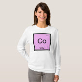 Periodische Tabelle für chemische Elemente T-Shirt (Vorne ganz)