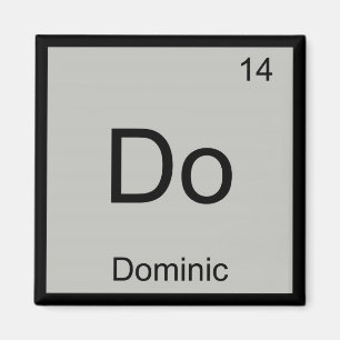 Periodische Tabelle für chemische Elemente von Dom Magnet