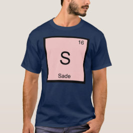 Periodische Tabelle für das chemische Element von  T-Shirt