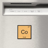 Periodische Tabelle für den Colt Name Chemistry El Magnet (In Situ (Geschirrspüler))