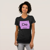 Periodische Tabelle für Devyn Name Chemistry Eleme T-Shirt (Vorne ganz)