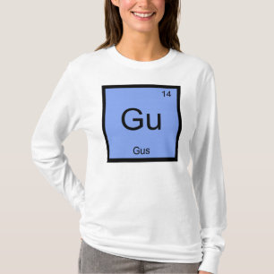 Periodische Tabelle für Gus Name Chemistry Element T-Shirt