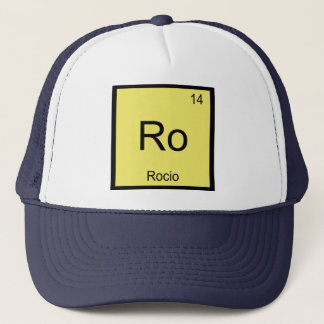 Periodische Tabelle für Rocio Name Chemistry Eleme Truckerkappe
