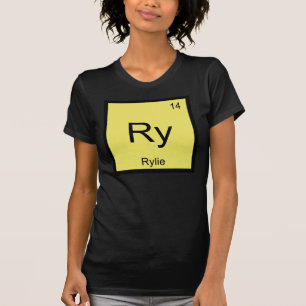Periodische Tabelle für Rylie Name Chemistry Eleme T-Shirt