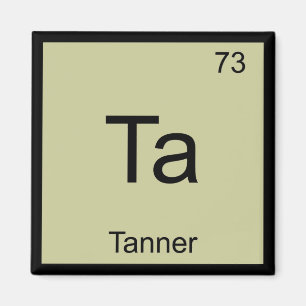 Periodische Tabelle für Tannenname Chemistry Eleme Magnet
