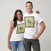 Periodische Tabelle für Tyrell Name Chemical Eleme T-Shirt (Unisex)